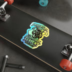 I Was Bit By... THE SLEEPY CREEK SERPENT Holographic Die-cut Stickers