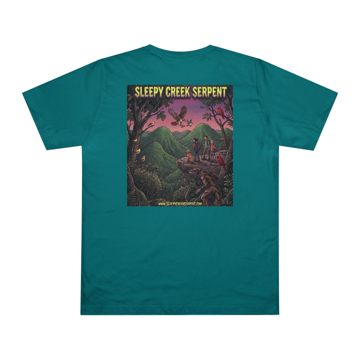 SLEEPY CREEK SERPENT OVERLOOK Deluxe T-shirt