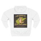 I Was Hugged By.... SLEEPY CREEK SERPENT WV Three-Panel Fleece Hoodie