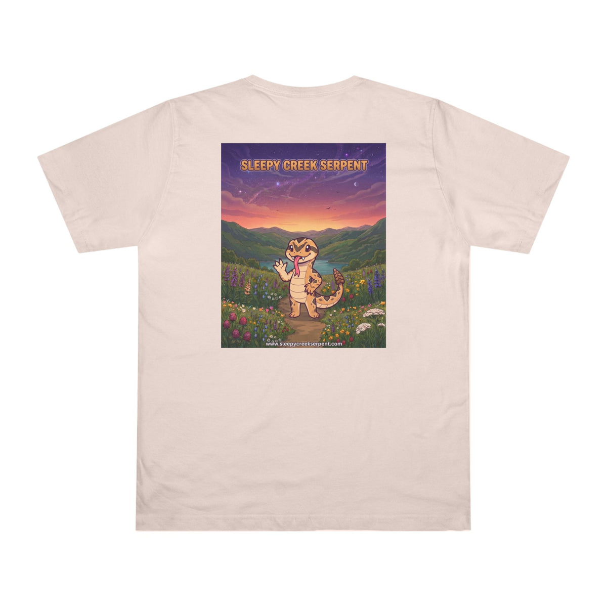 SLEEPY CREEK SERPENT CUTE Deluxe T-shirt