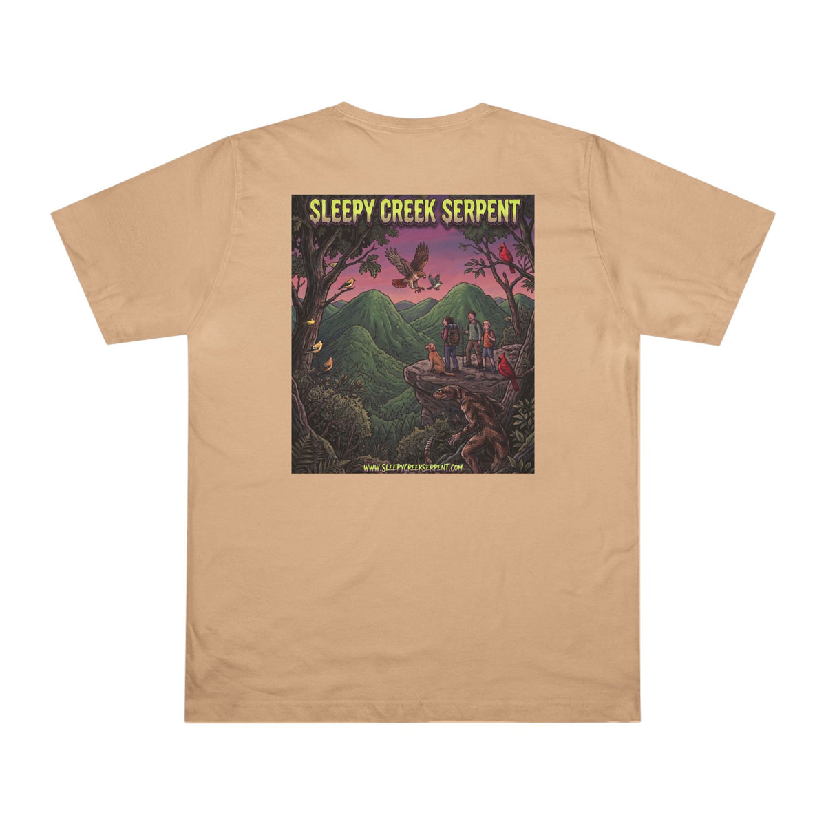 SLEEPY CREEK SERPENT OVERLOOK Deluxe T-shirt