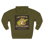 I Was Hugged By.... SLEEPY CREEK SERPENT WV Three-Panel Fleece Hoodie