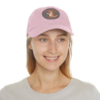 SLEEPY CREEK SERPENT CUTE Hat with Leather Patch (Round)