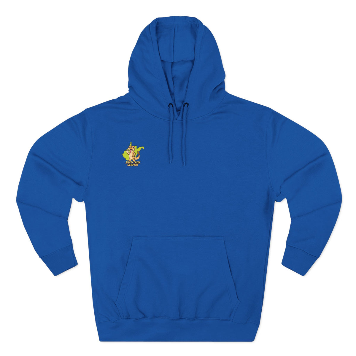 I Was Hugged By.... SLEEPY CREEK SERPENT WV Three-Panel Fleece Hoodie