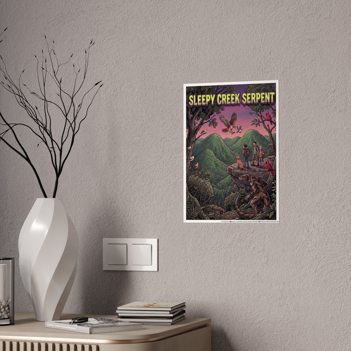 SLEEPY CREEK SERPENT OVERLOOK Gloss Posters