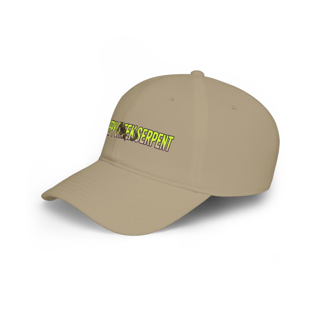 SLEEPY CREEK SERPENT LETTERING Low Profile Baseball Cap
