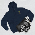 SLEEPY CREEK SERPENT OVERLOOK Three-Panel Fleece Hoodie