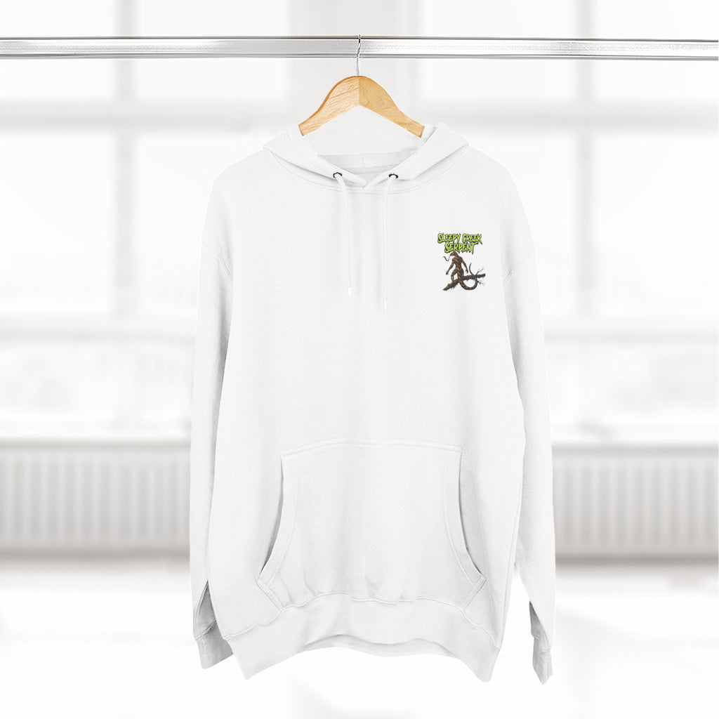 SLEEPY CREEK SERPENT OVERLOOK Three-Panel Fleece Hoodie