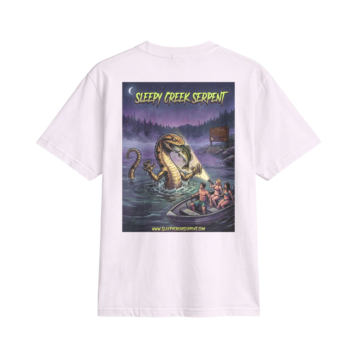 SLEEPY CREEK SERPENT LAKE NIGHT SURPRISE Active T Shirt