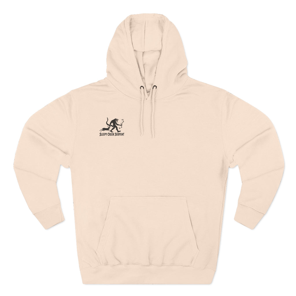 SLEEPY CREEK SERPENT BOW SEASON Three-Panel Fleece Hoodie