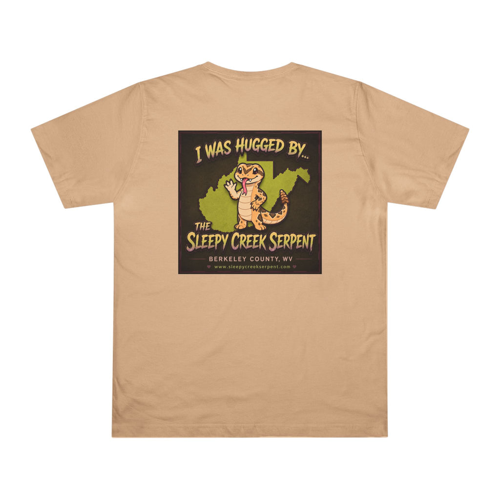 I Was Hugged By... SLEEPY CREEK SERPENT WV Deluxe T-shirt