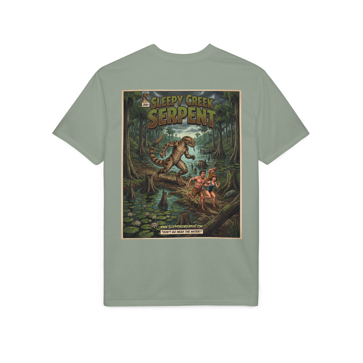 SLEEPY CREEK SERPENT COMIC STYLE Performance® T-Shirt