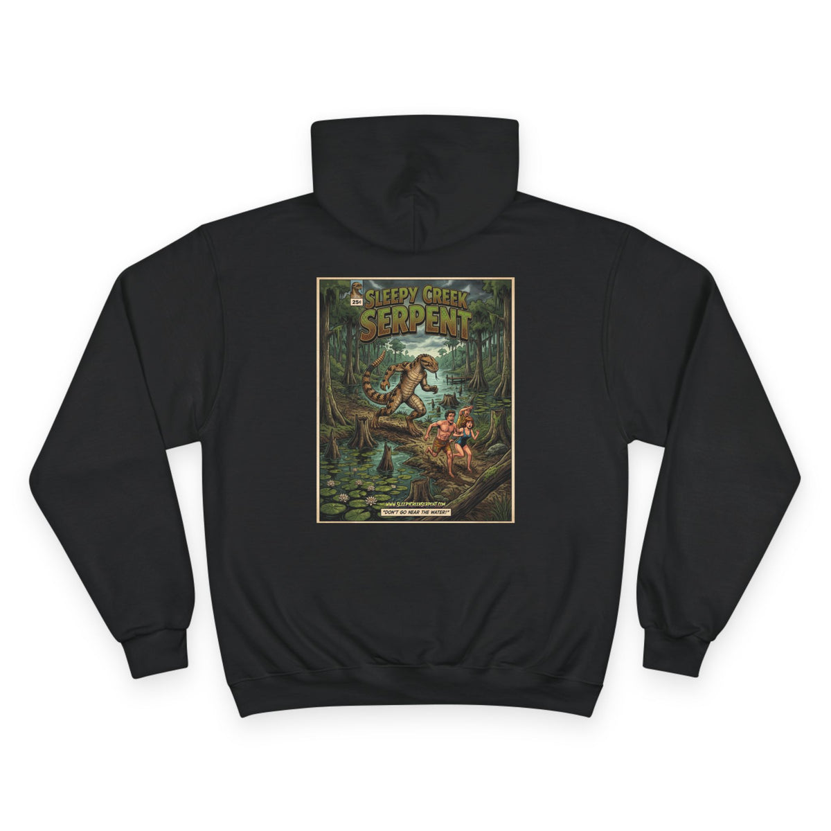 SLEEPY CREEK SERPENT COMIC LOOK Champion Hoodie