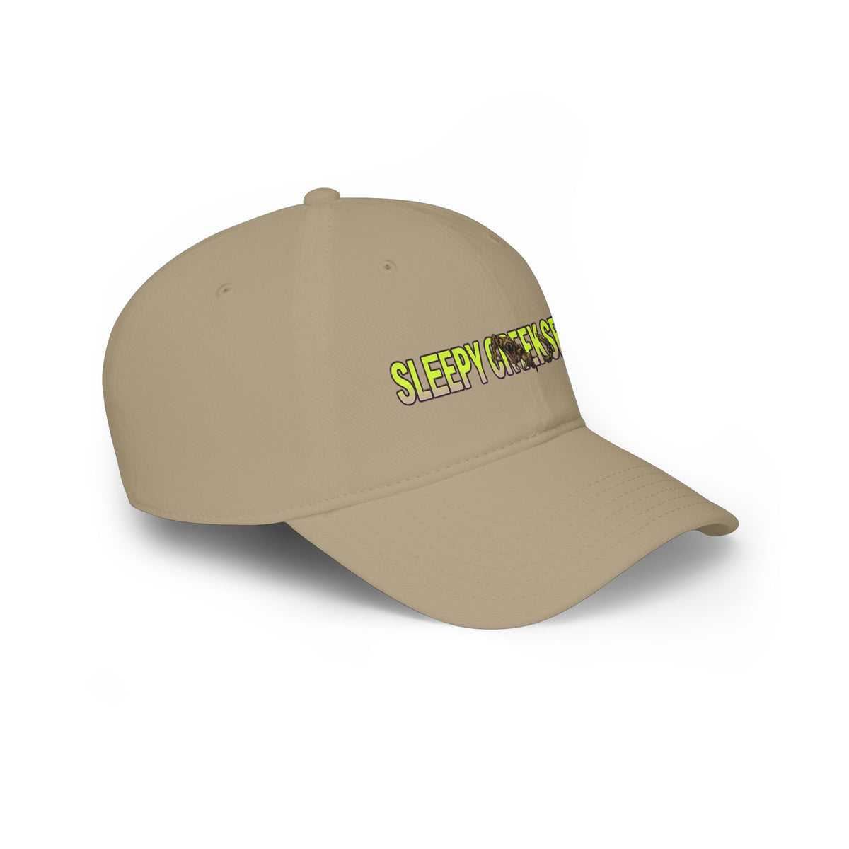 SLEEPY CREEK SERPENT LETTERING Low Profile Baseball Cap