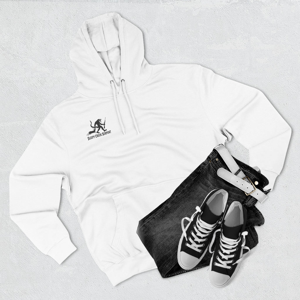 SLEEPY CREEK SERPENT RIFLE SEASON Three-Panel Fleece Hoodie