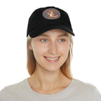 SLEEPY CREEK SERPENT CUTE Hat with Leather Patch (Round)
