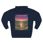 SLEEPY CREEK SERPENT CUTE Three-Panel Fleece Hoodie
