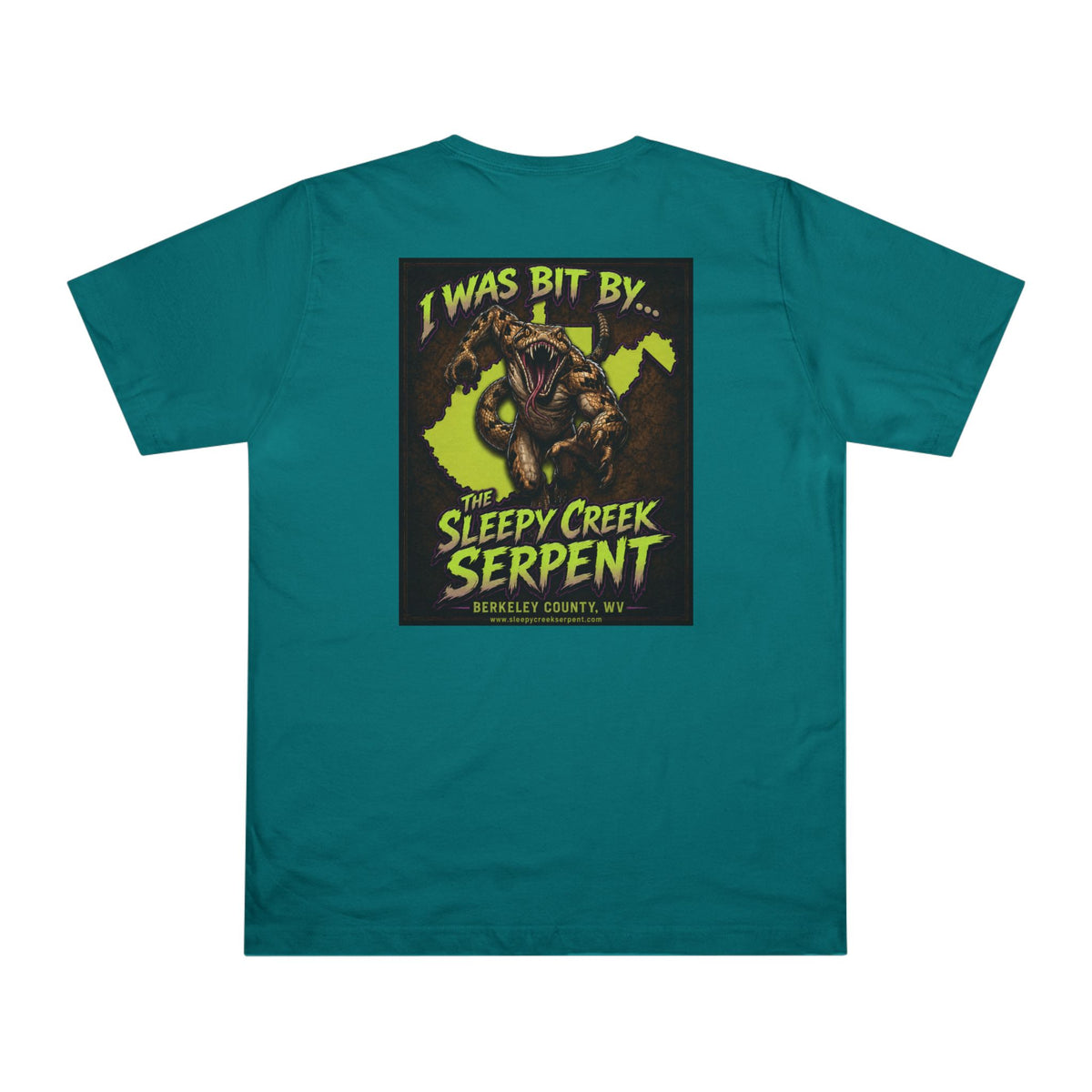 I Was Bit By... SLEEPY CREEK SERPENT WV Deluxe T-shirt