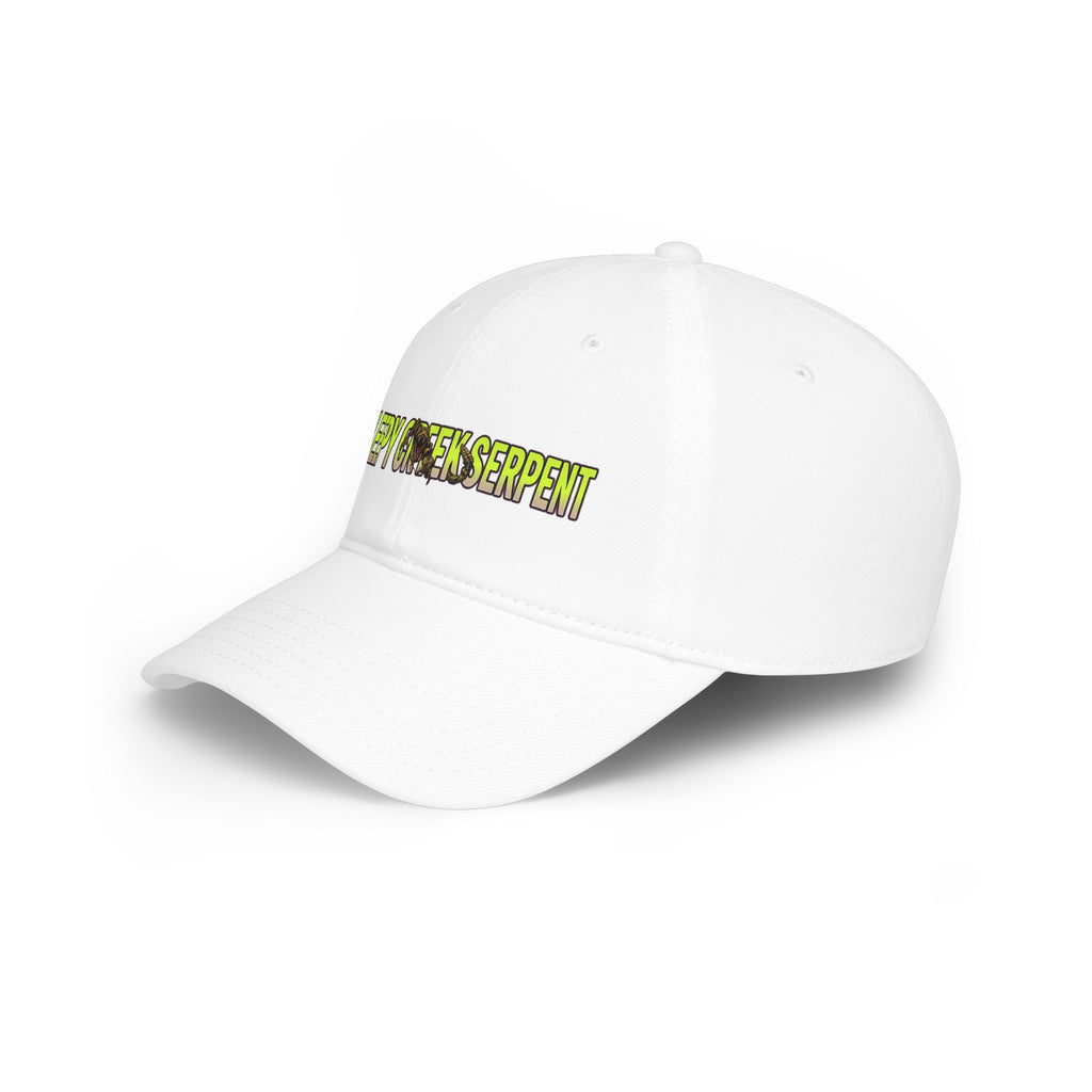 SLEEPY CREEK SERPENT LETTERING Low Profile Baseball Cap