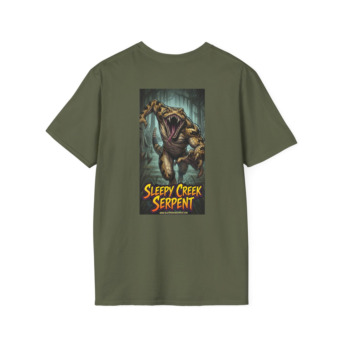 SLEEPY CREEK SERPENT NIGHT ATTACK Softstyle T-Shirt