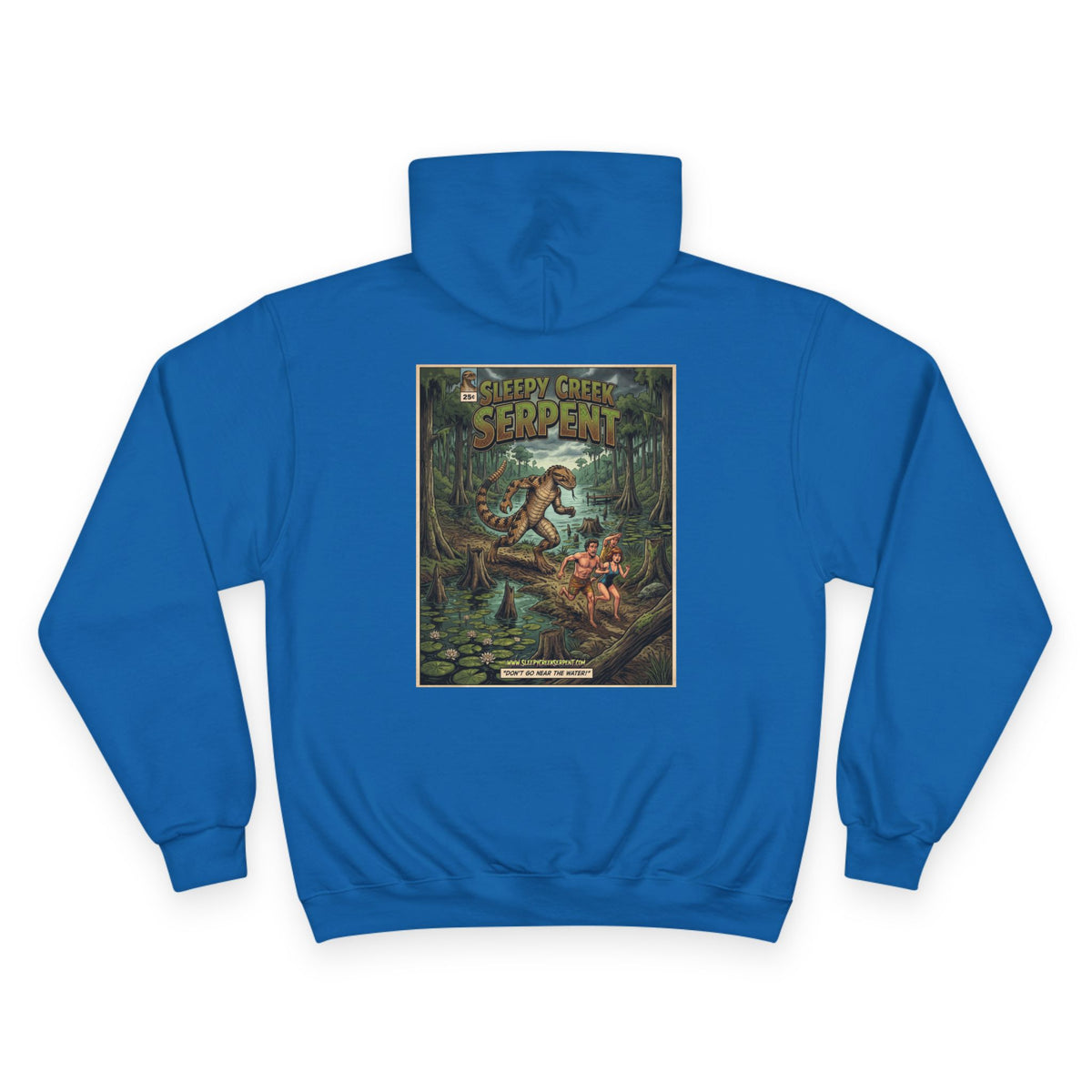 SLEEPY CREEK SERPENT COMIC LOOK Champion Hoodie