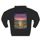 SLEEPY CREEK SERPENT CUTE Three-Panel Fleece Hoodie