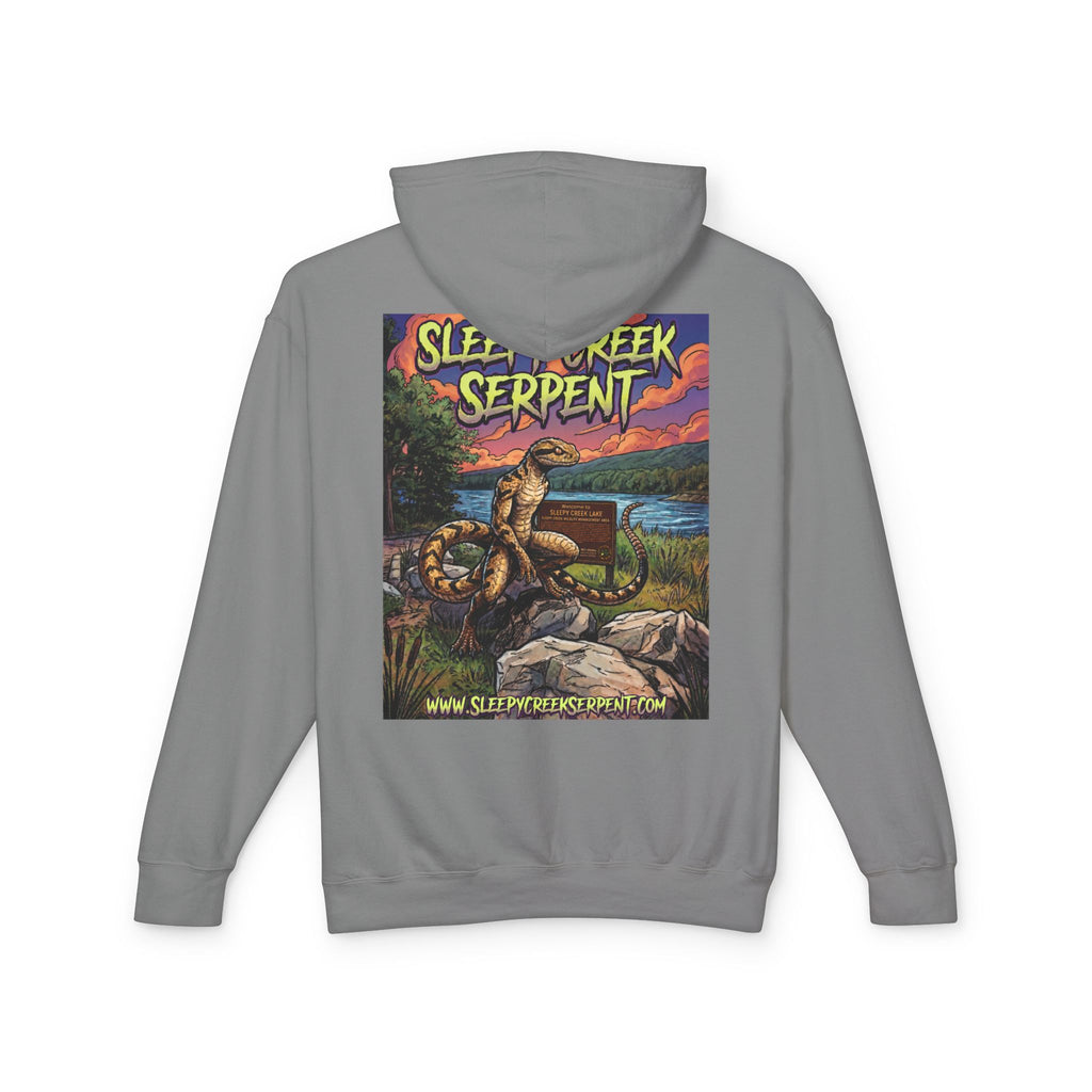 SLEEPY CREEK SERPENT LAKE SIGN  Lightweight Hooded Sweatshirt