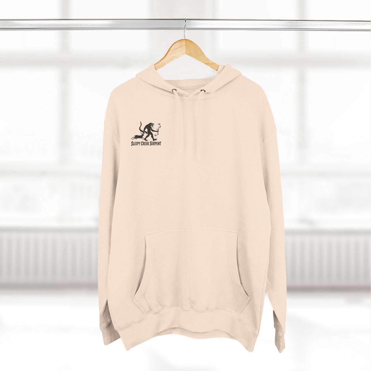 SLEEPY CREEK SERPENT BOW SEASON Three-Panel Fleece Hoodie