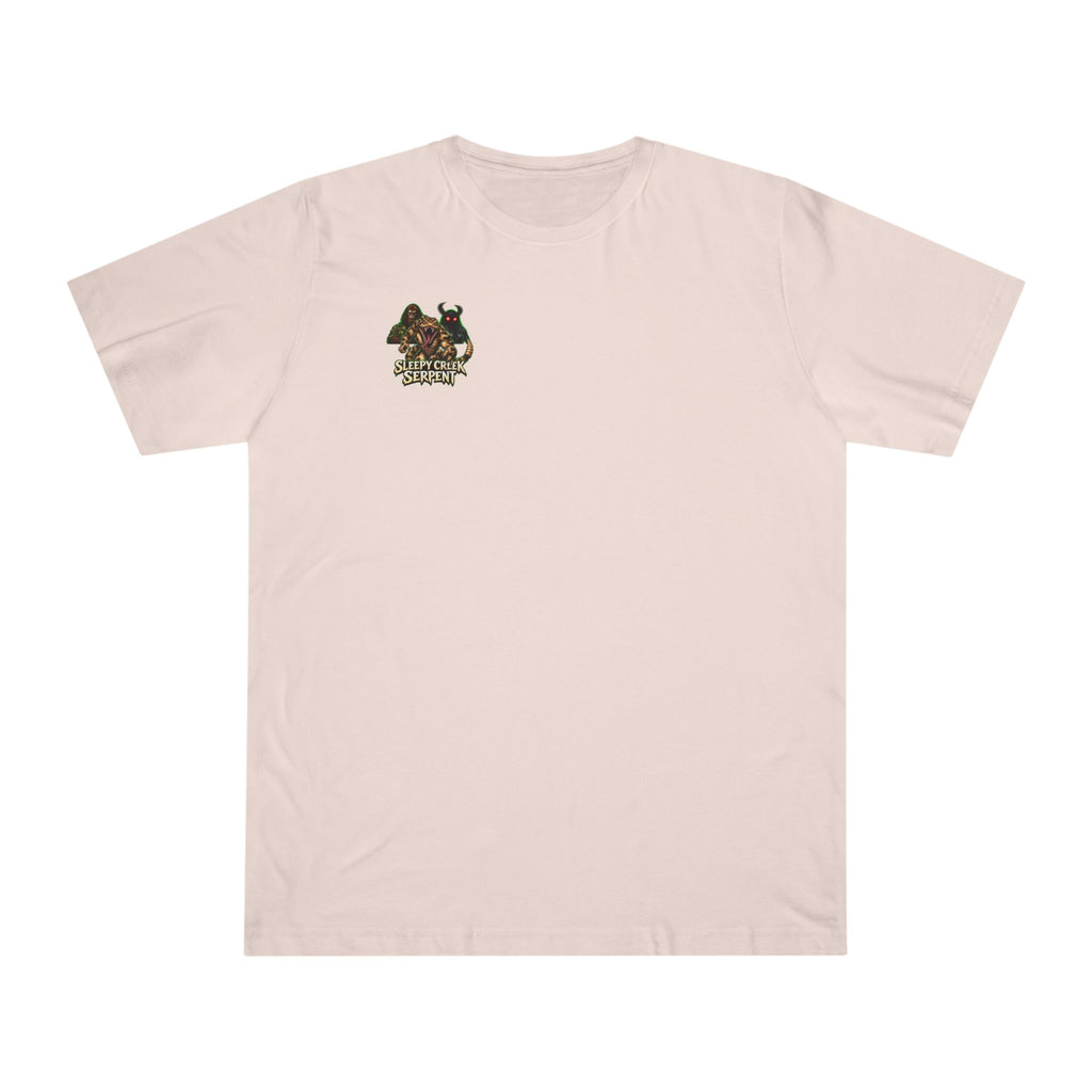 BEING HUNTED.... SLEEPY CREEK SERPENT Deluxe T-shirt