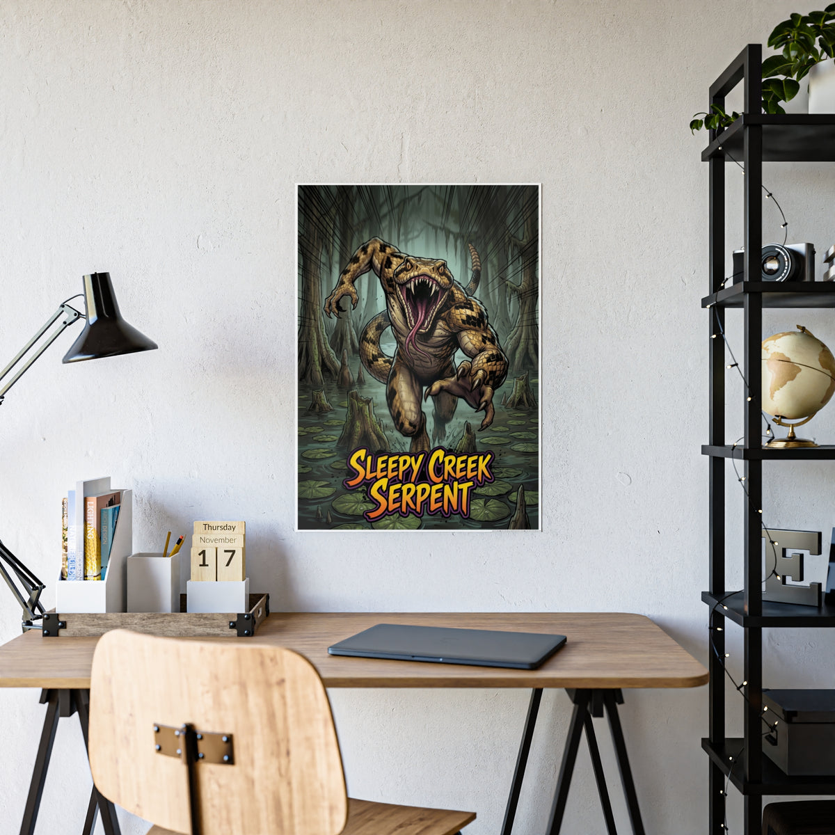 SLEEPY CREEK SERPENT NIGHT ATTACK Gloss Posters