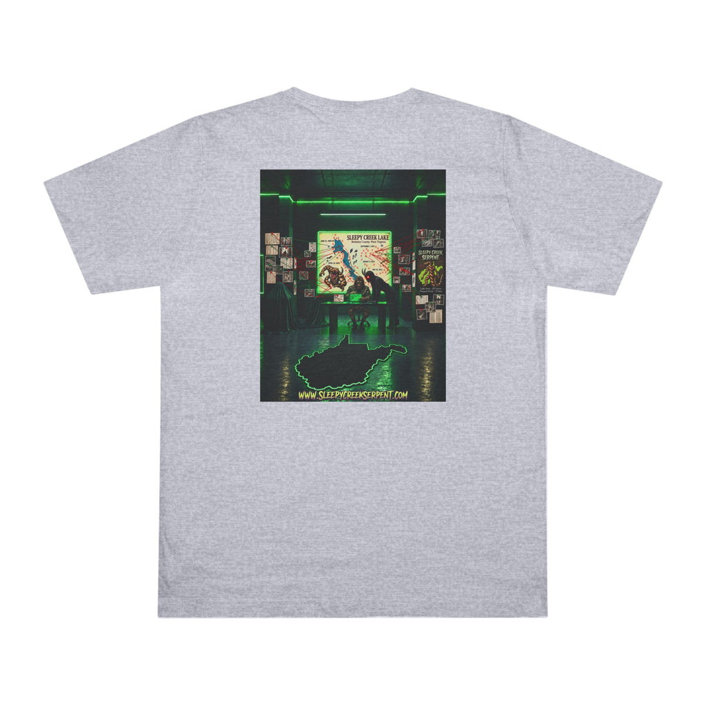 BEING HUNTED.... SLEEPY CREEK SERPENT Deluxe T-shirt
