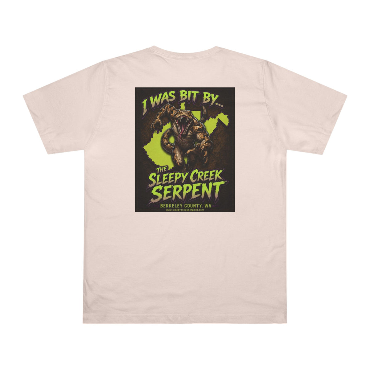 I Was Bit By... SLEEPY CREEK SERPENT WV Deluxe T-shirt
