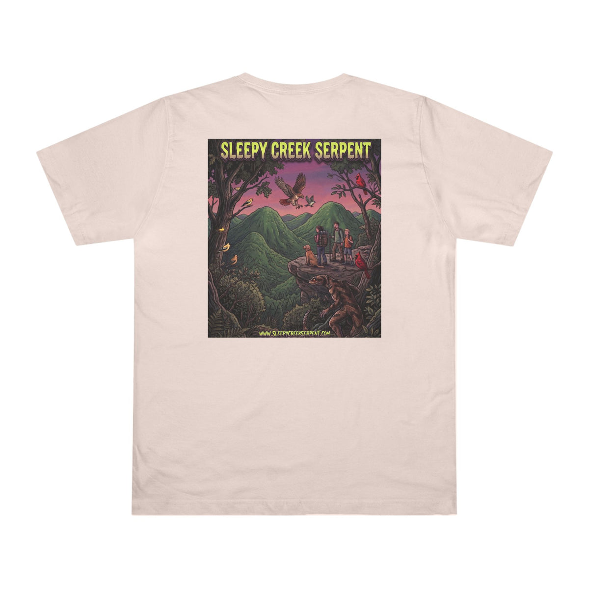 SLEEPY CREEK SERPENT OVERLOOK Deluxe T-shirt