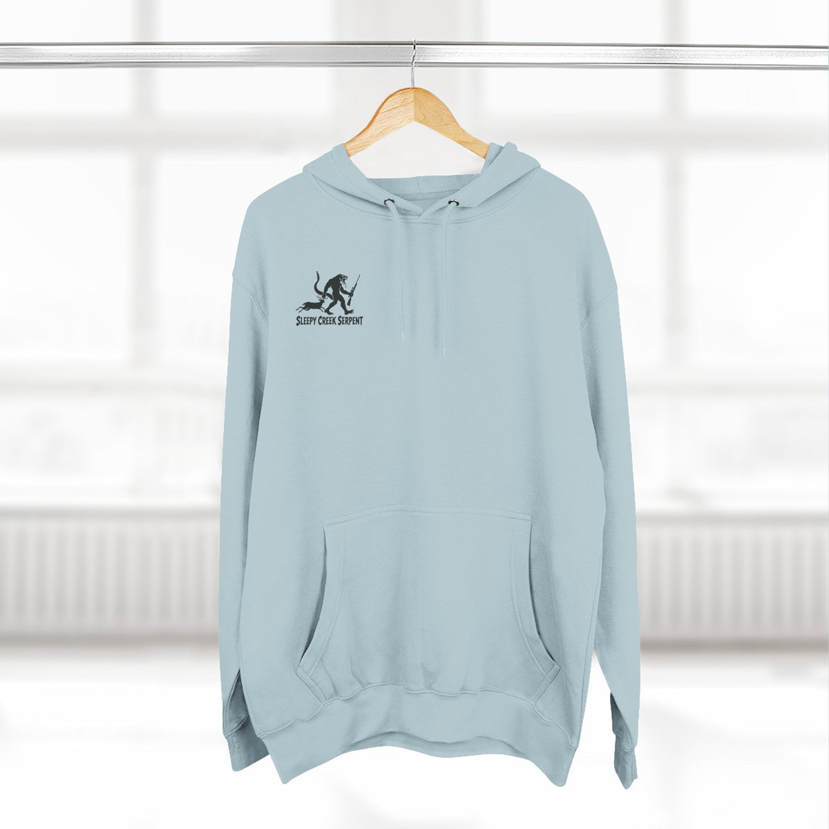 SLEEPY CREEK SERPENT RIFLE SEASON Three-Panel Fleece Hoodie