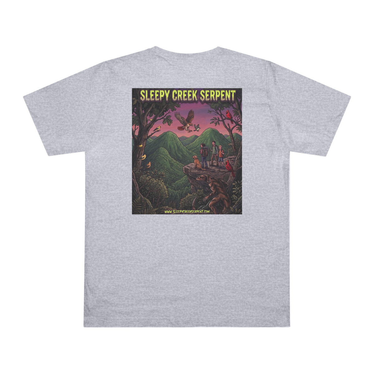 SLEEPY CREEK SERPENT OVERLOOK Deluxe T-shirt