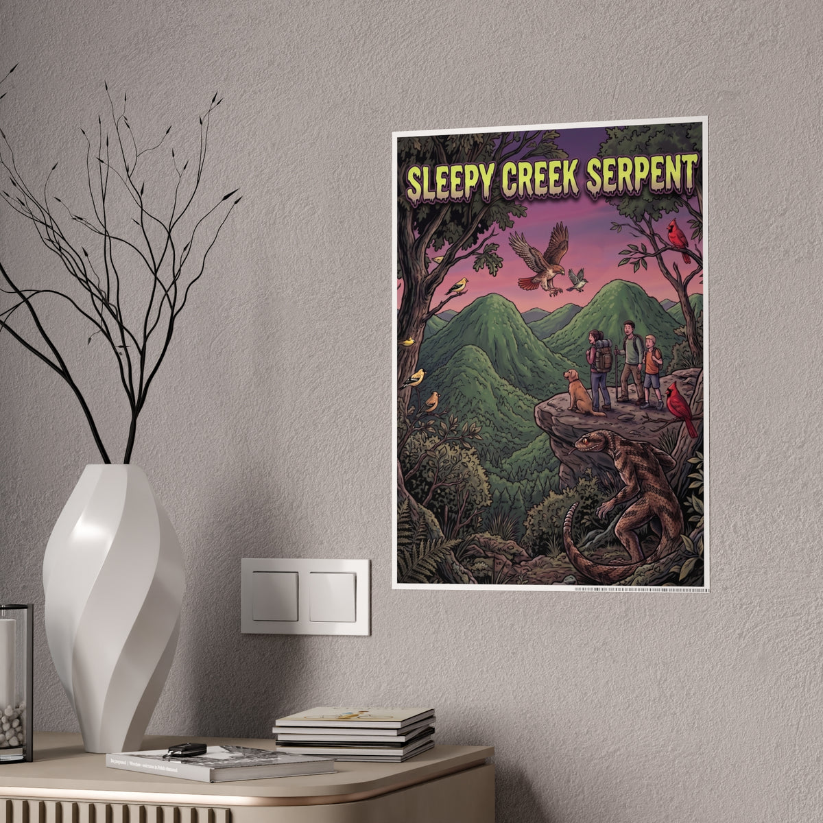 SLEEPY CREEK SERPENT OVERLOOK Gloss Posters