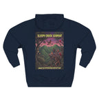 SLEEPY CREEK SERPENT OVERLOOK Three-Panel Fleece Hoodie