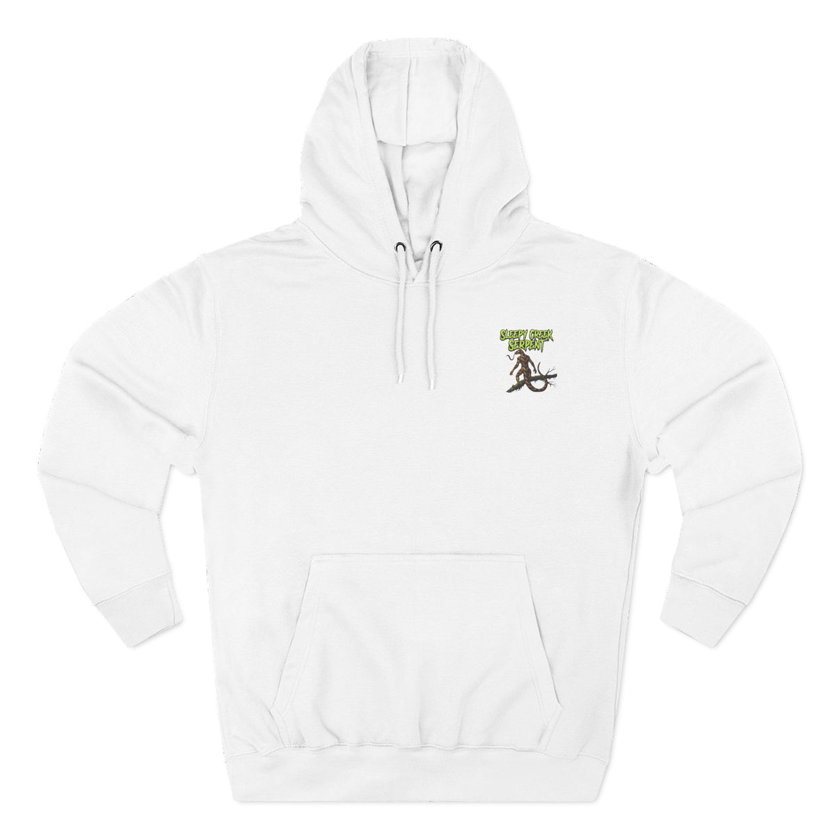 SLEEPY CREEK SERPENT OVERLOOK Three-Panel Fleece Hoodie