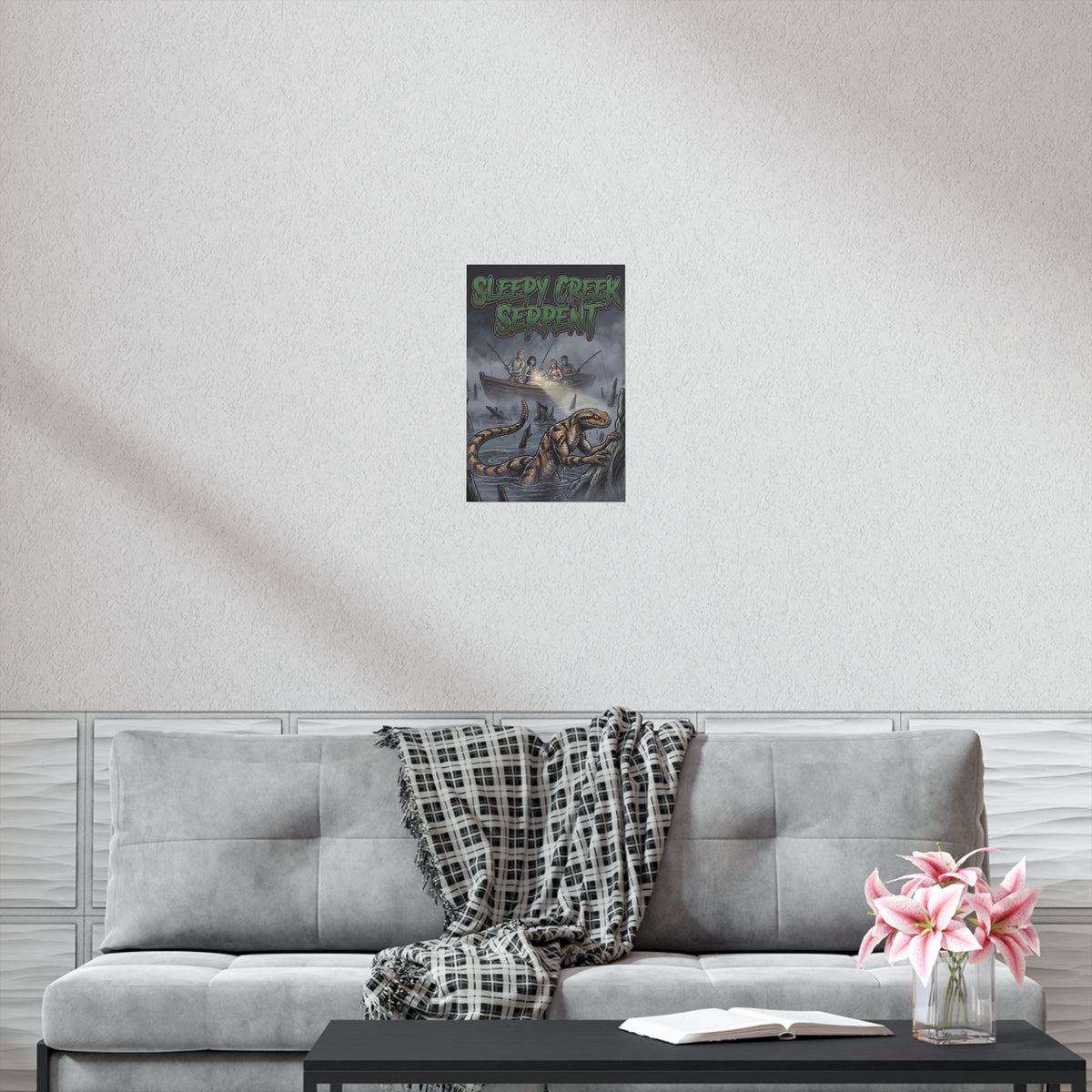 SLEEPY CREEK SERPENT LATE FISHING TRIP Uncoated Posters