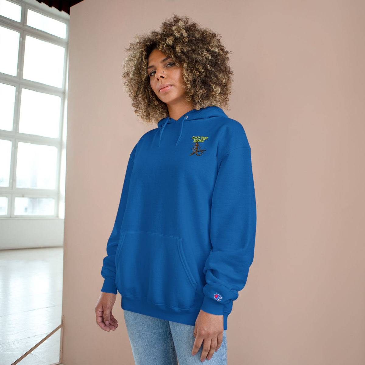 SLEEPY CREEK SERPENT LAKE NIGHT SURPRISE Champion Hoodie