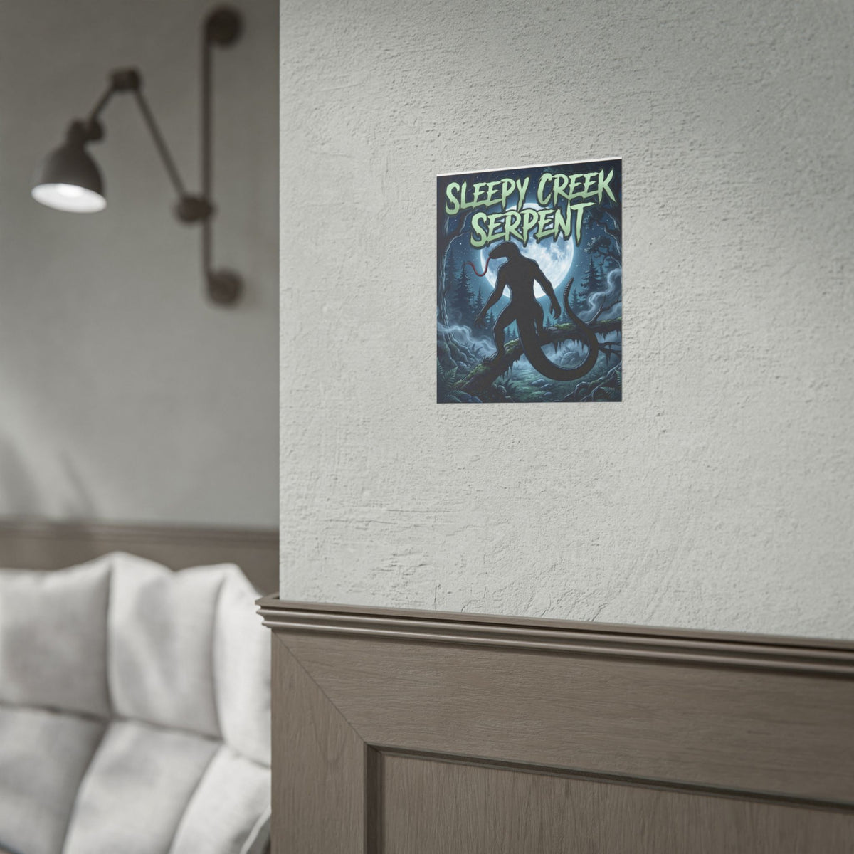 SLEEPY CREEK SERPENT FULL MOON Rolled Posters