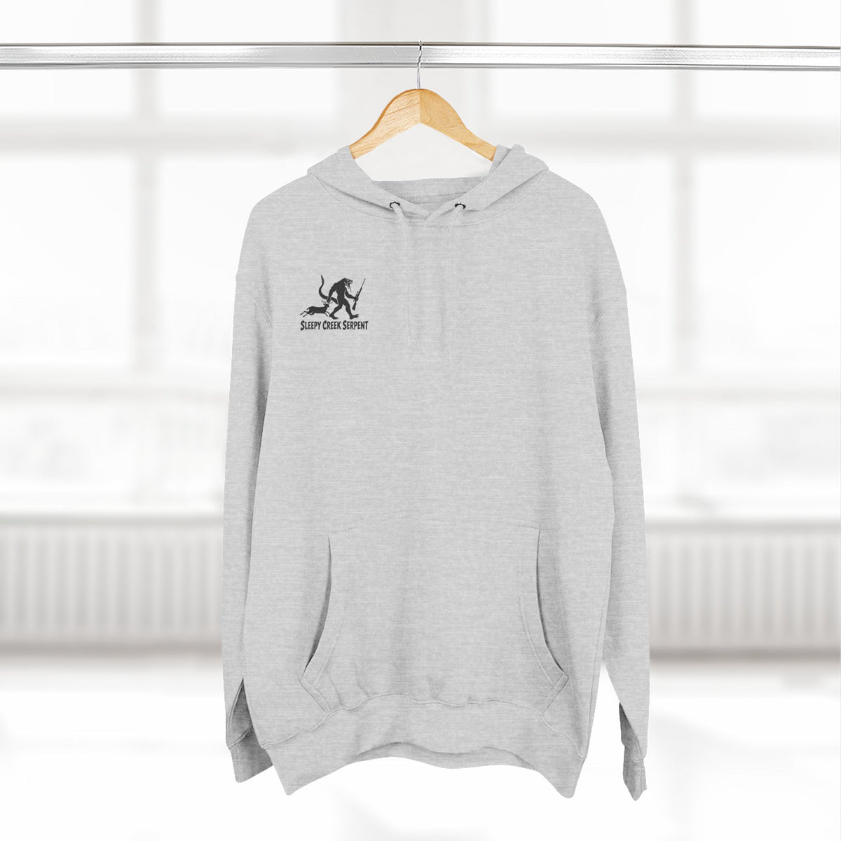 SLEEPY CREEK SERPENT RIFLE SEASON Three-Panel Fleece Hoodie