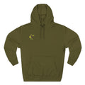 I Was Bit By.... SLEEPY CREEK SERPENT WV Three-Panel Fleece Hoodie