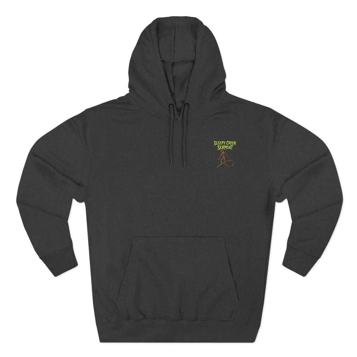 SLEEPY CREEK SERPENT OVERLOOK Three-Panel Fleece Hoodie