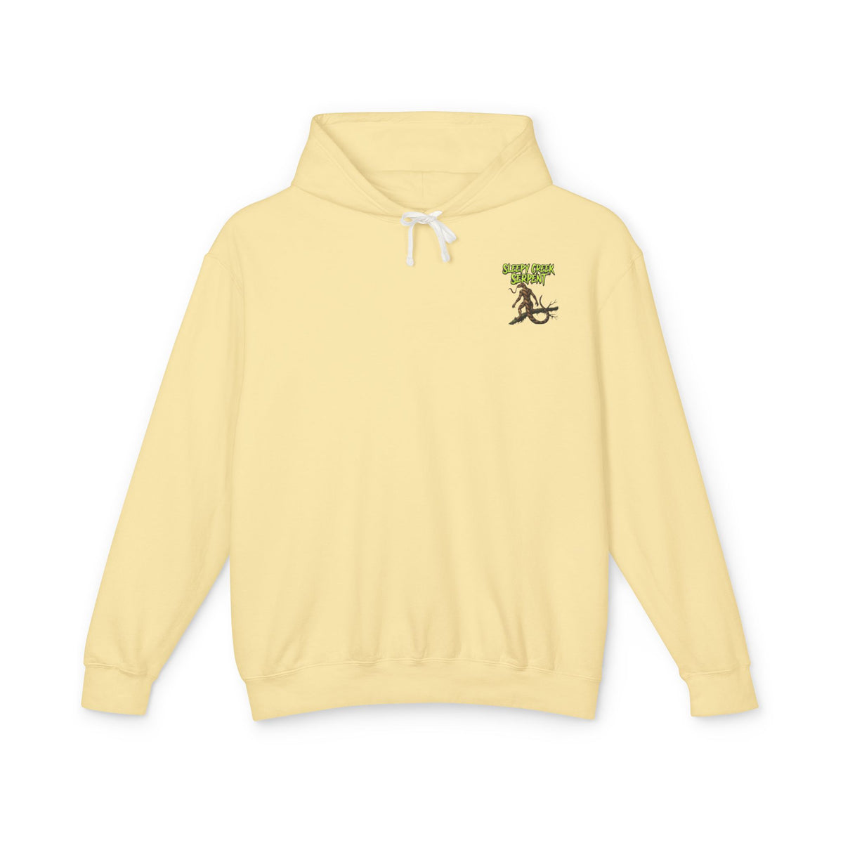 SLEEPY CREEK SERPENT LAKE SIGN  Lightweight Hooded Sweatshirt
