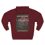 SLEEPY CREEK SERPENT OVERLOOK Three-Panel Fleece Hoodie