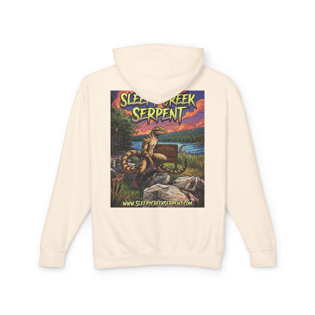 SLEEPY CREEK SERPENT LAKE SIGN  Lightweight Hooded Sweatshirt