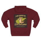 I Was Hugged By.... SLEEPY CREEK SERPENT WV Three-Panel Fleece Hoodie