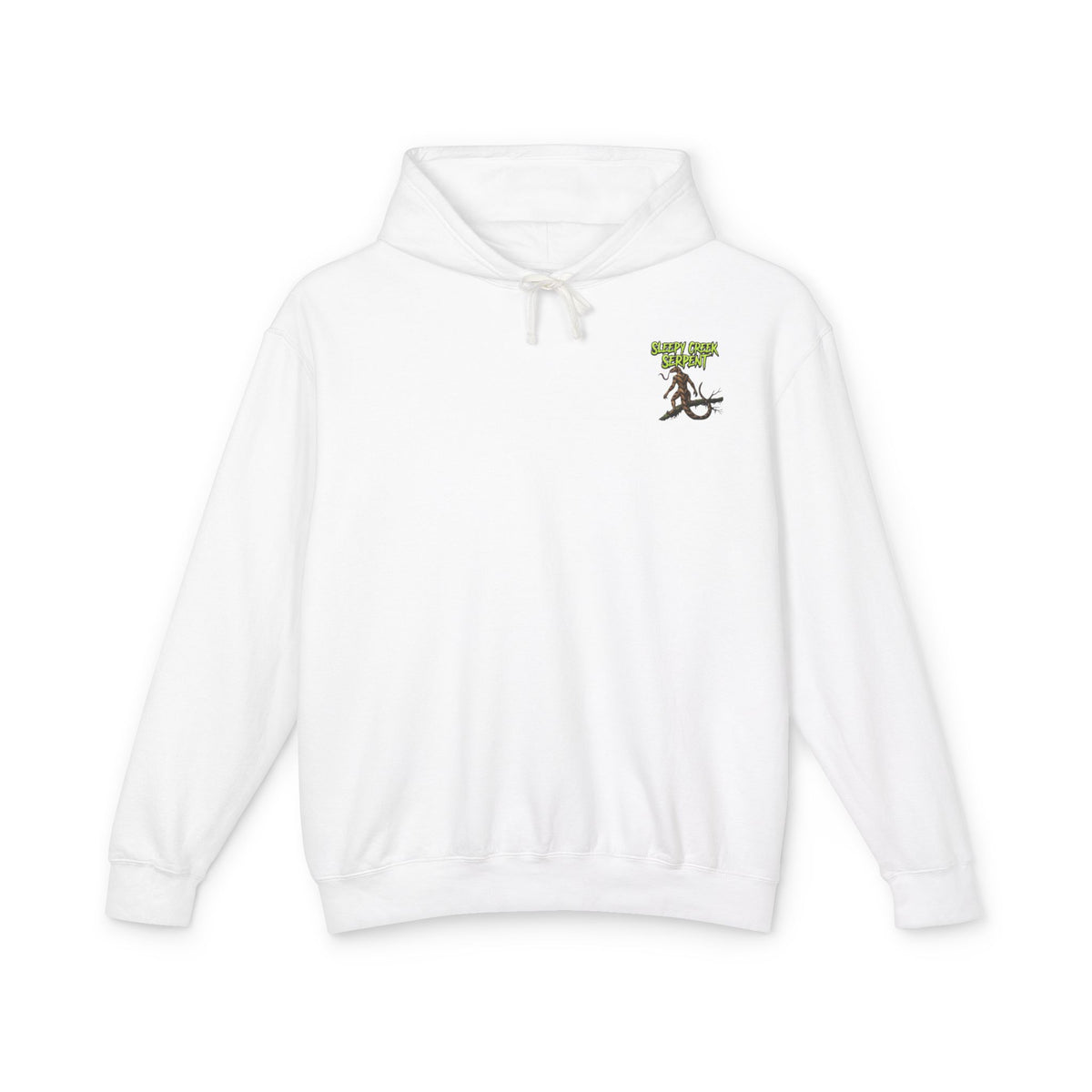 SLEEPY CREEK SERPENT LAKE SIGN  Lightweight Hooded Sweatshirt