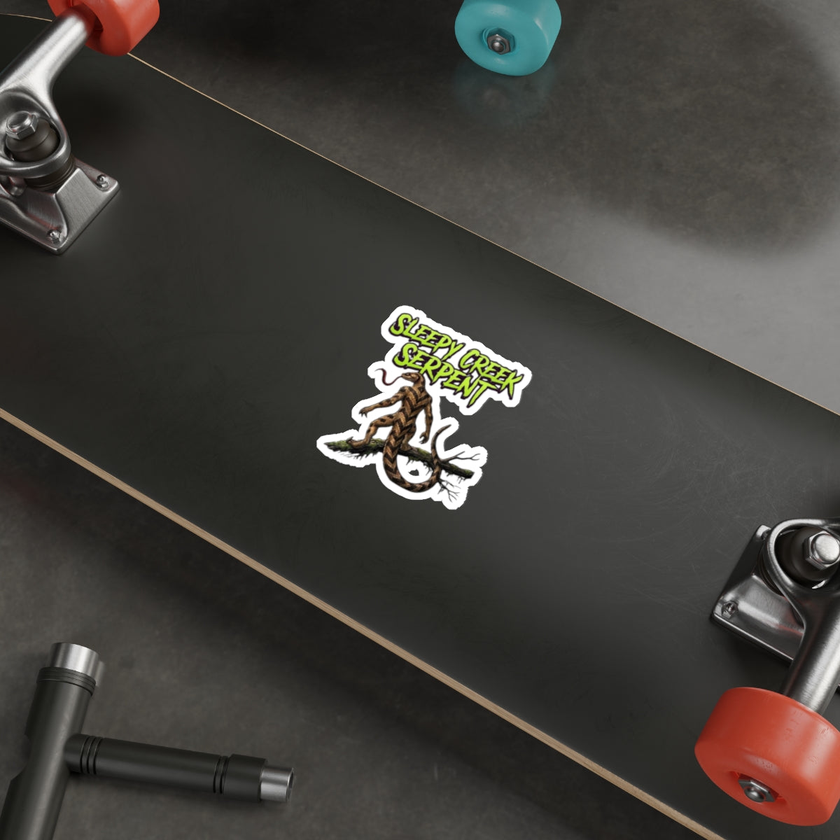 SLEEPY CREEK SERPENT Die-Cut Stickers